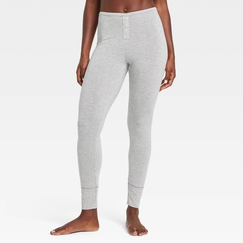 Women's Auden Ultra Thin Lounge Leggings Gray Medium